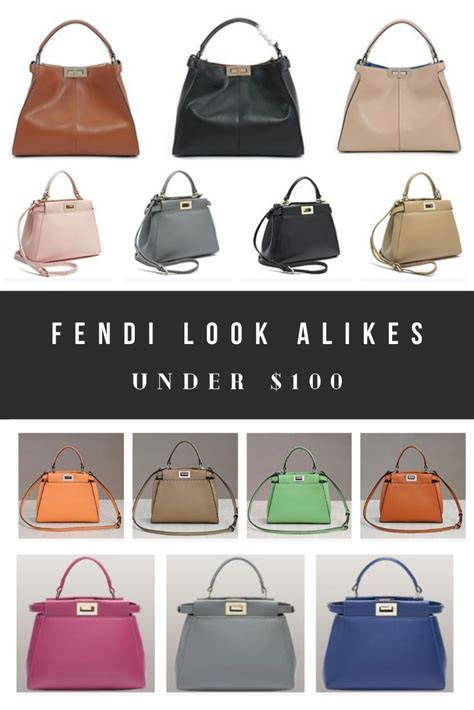 fendi look alike bademantel|Fendi peekaboo look alikes.